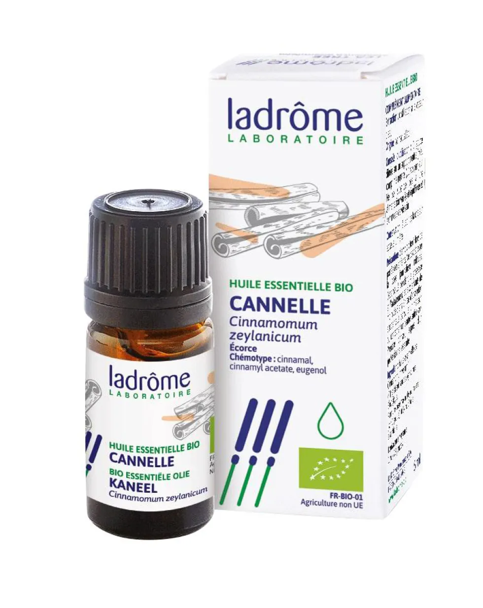 Huile essentielle bio de Cannelle Ladrôme - 10 ml