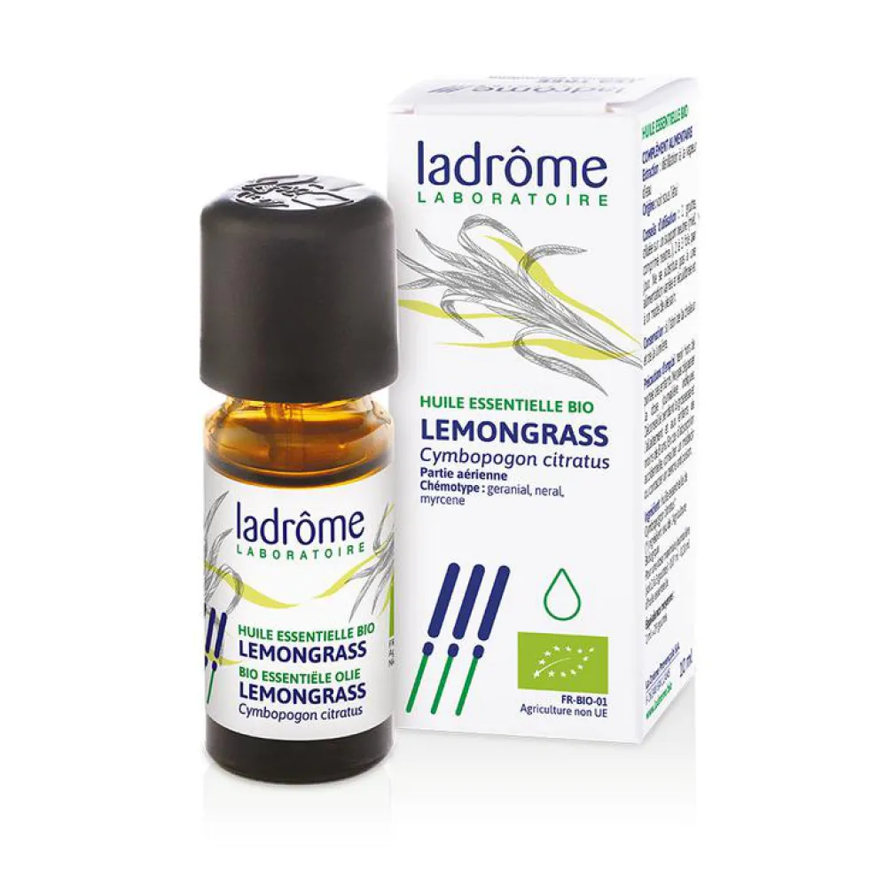 Huile essentielle bio de Citronnelle Ladrôme - 10 ml