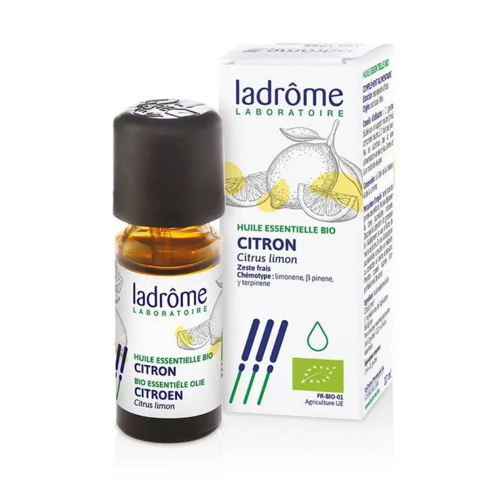 Huile essentielle bio de Citron Ladrôme - 10 ml