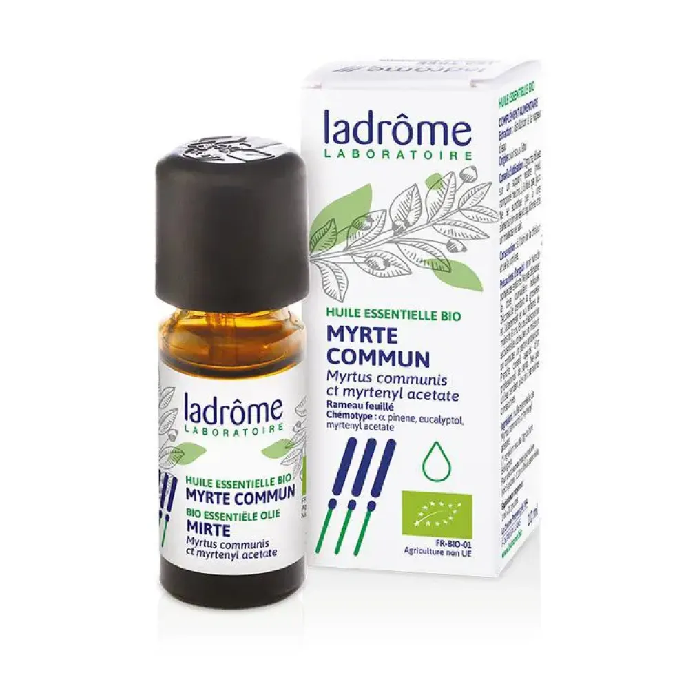 Huile essentielle bio de Myrte commun Ladrôme - 10 ml