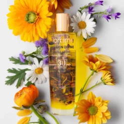 Huile Sèche Infusion Divine flacon pompe spray 100 ml