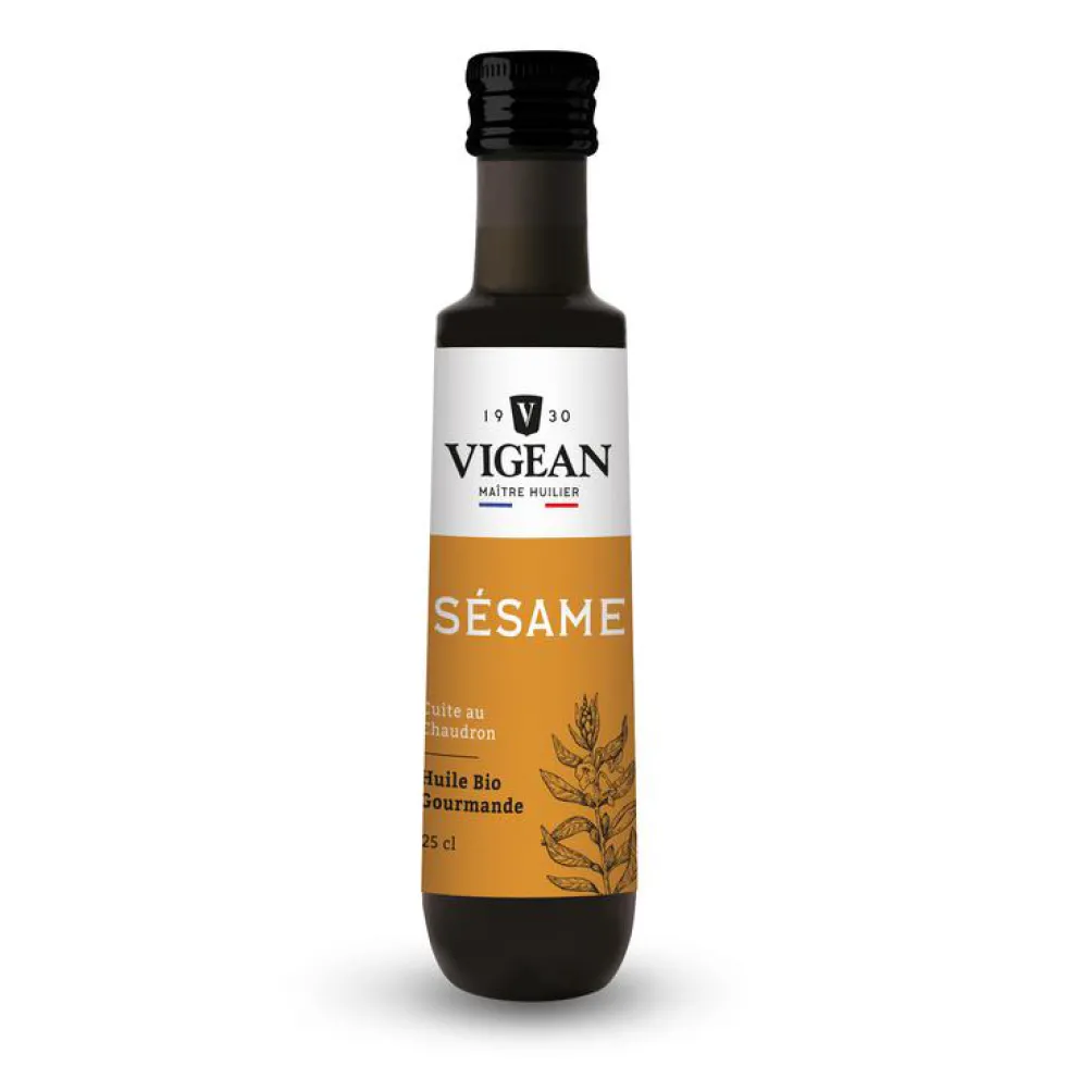 Huile sésame grillée bio 25 cl