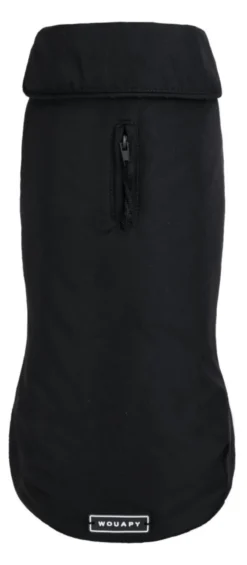 Imperméable pour chien coloris noir Wouapy Economic - taille 65