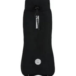 Imperméable pour chien noir polyester Basic Wouapy – Taille XS