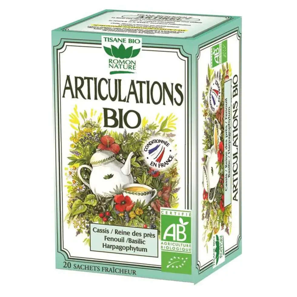 Infusion Articulations bio - boîte de 24 sachets