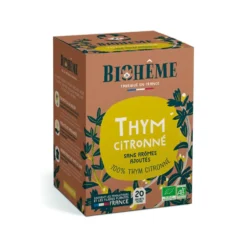 Infusion bio Biohême thym citronné - 20 infusettes