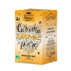 Infusion Curcuma Gingembre Poivre bio - 16 sachets