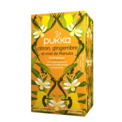Infusion Pukka® citron, gingembre et miel de manuka