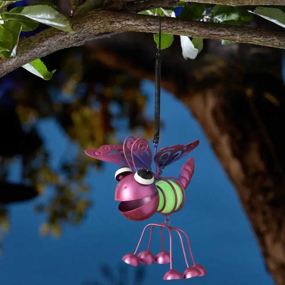 Insecte phosphorescent en métal à suspendre GloBug