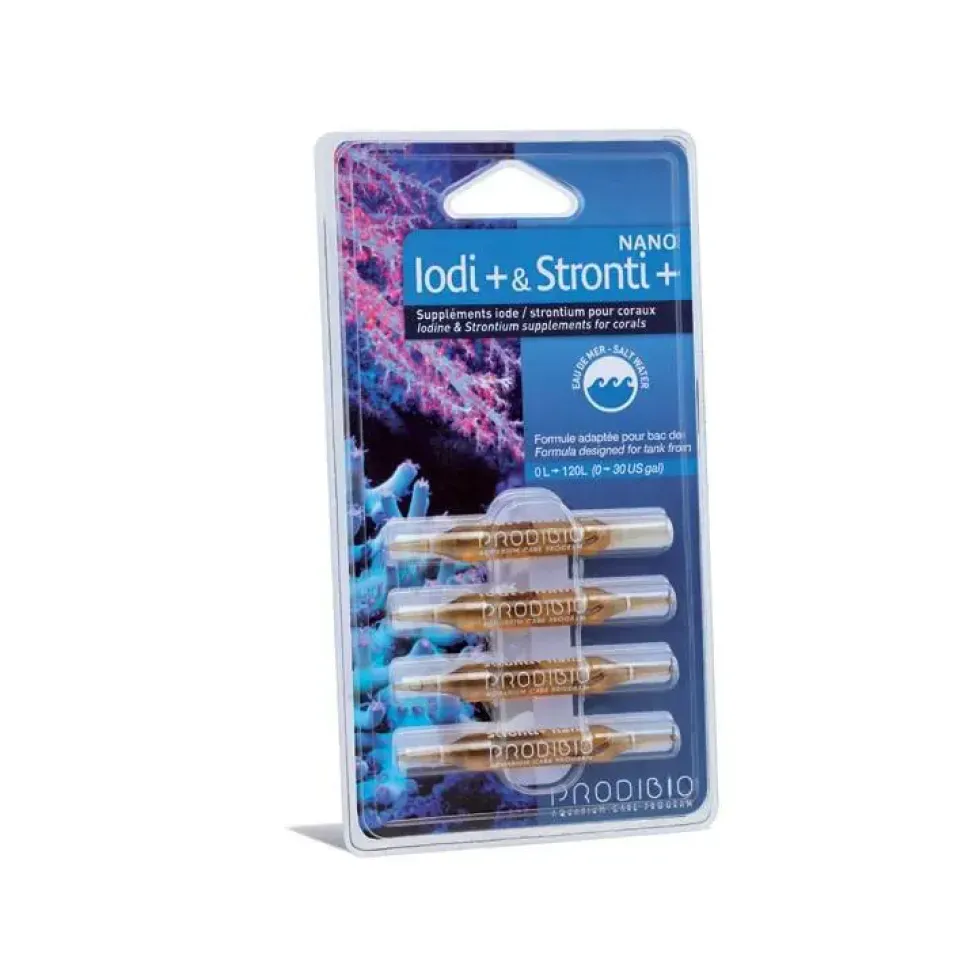 Iodi + Stronti + nano 4 ampoules (jusqu'à 120 l)