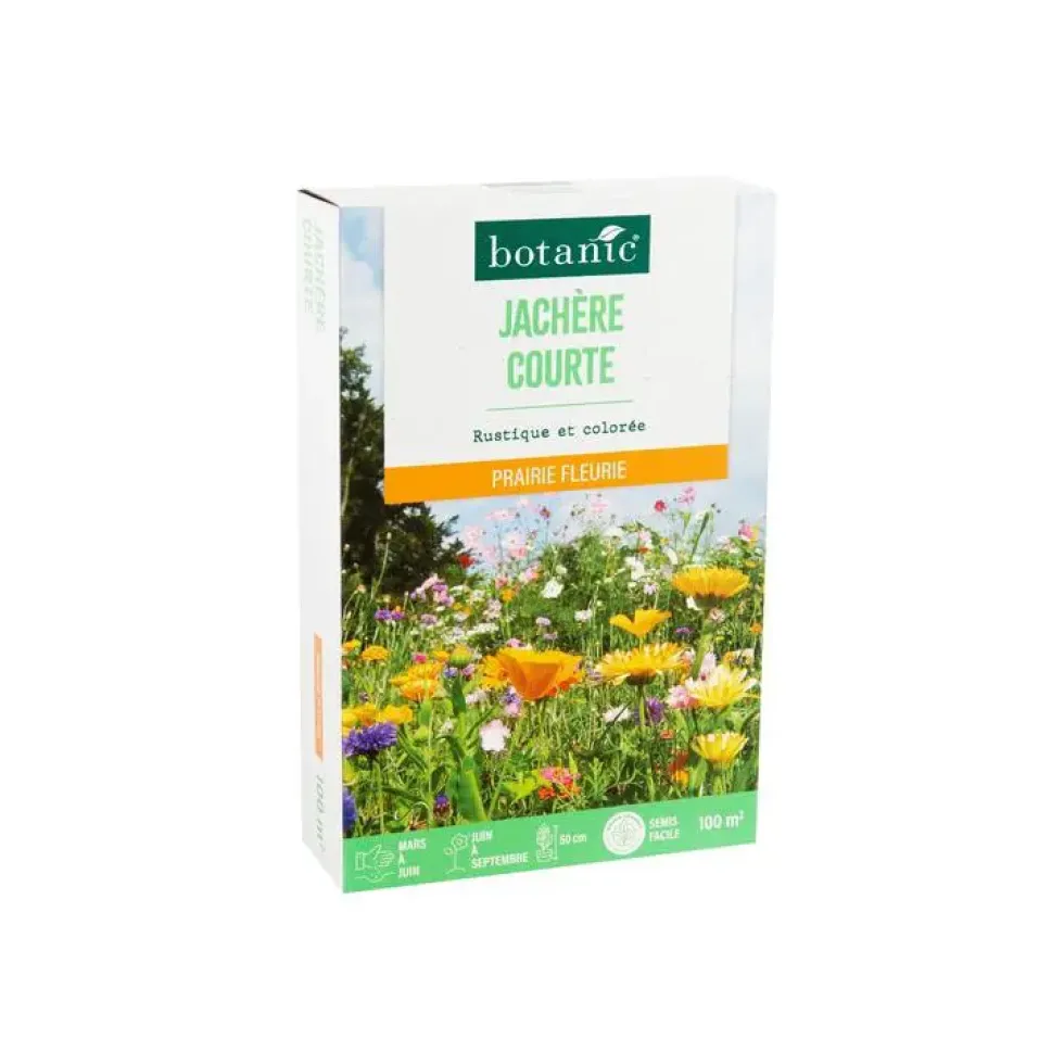Jachère courte de graines botanic® - graines à semer (100 m²)