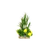 Jardin herbe vert en plastique 18 cm