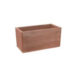Jardinière Moderne de 13,5 L en terre cuite 38 x 19 x 19 cm