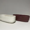 Jardinière trio coloris multicolore en céramique - 20,5 x 8 x 6,8 cm