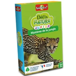 Jeu de cartes Défis nature junior - Mystères de la jungle Bioviva Éditions