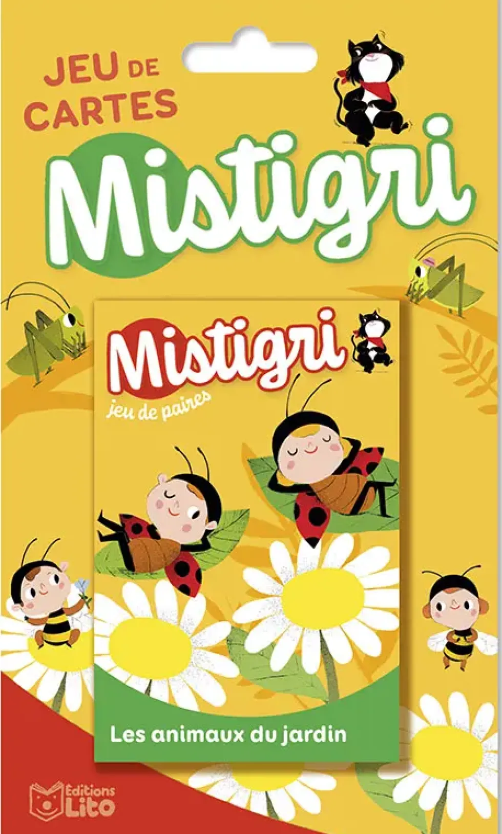 Jeu de cartes "Mistigri" aux Éditions Lito