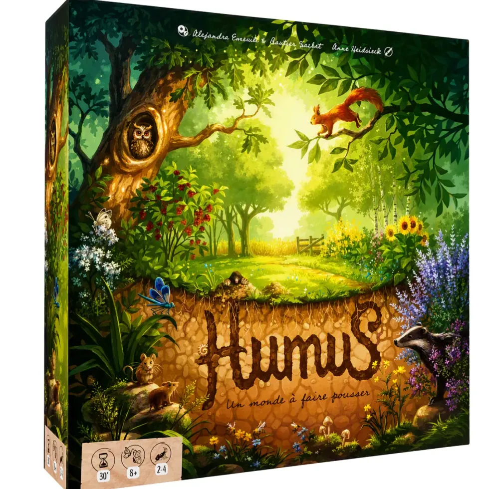 Jeu de société Humus, Un monde à faire pousser - à partir de 8 ans