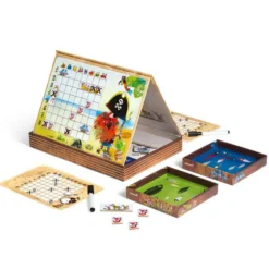 Jeu de stratégie multicolore Janod bataille navale pirates