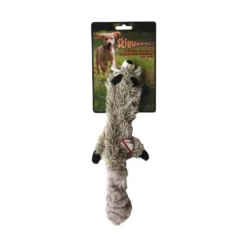 Jouet 34cm raton laveur peluche Skinneeez pour chien