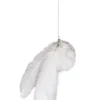 Jouet à plumes pour chat coloris blanc Petrebels Funky Rebels