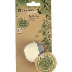 Jouet pour chat gris/beige Natural Fun Flamingo Balle - Ø 5 cm