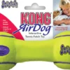 Jouet pour chien Airdog Dumbbell Kong coloris jaune - Taille S