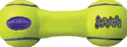 Jouet pour chien Airdog Dumbbell Kong coloris jaune - Taille S