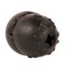Jouet pour chien coloris noir en caoutchouc distributeur de friandises EBI Grrrip it - Taille XS 7 x 5,6 x 5 cm