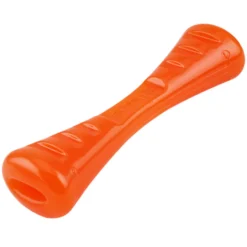 Jouet pour chien en caoutchouc coloris orange bâton Bionic Urban Stick - Taille L