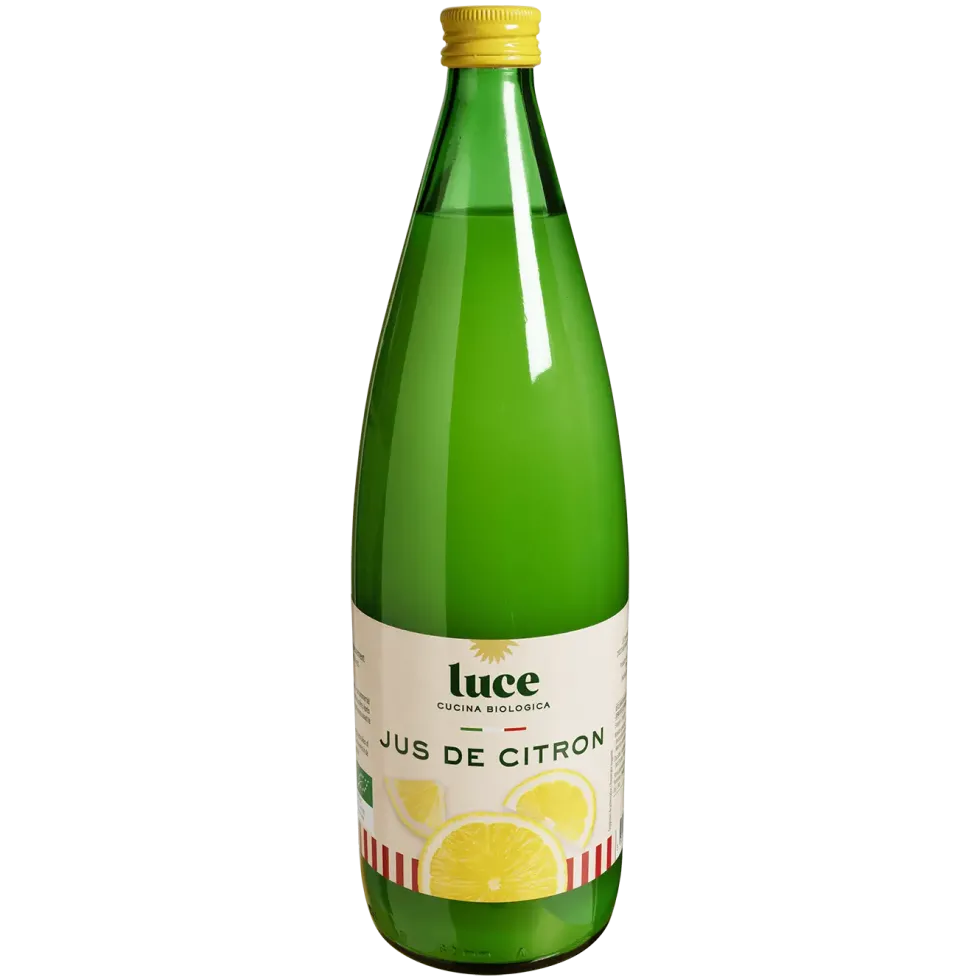 Jus de citron bio bouteille Luce - 1 L