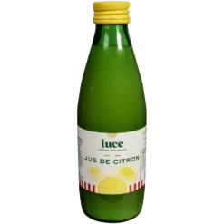 Jus de citron bio bouteille Luce - 250 ml