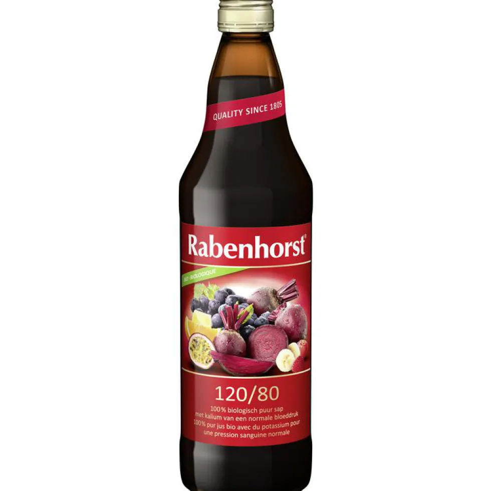 Jus de fruits 120/80 bio en bouteille de 75 cl