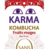 Karma kombucha fruits rouges sans sucre bio en bouteille de verre Karma - 75 cl