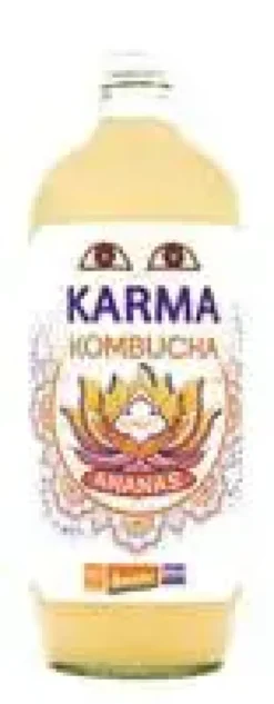 Karma kombucha sunset ananas bio en bouteille de verre Karma - 1 litre