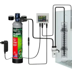 Kit CO2 professionnel, contrôleur CO2/pH, JBL ProFlora Set U