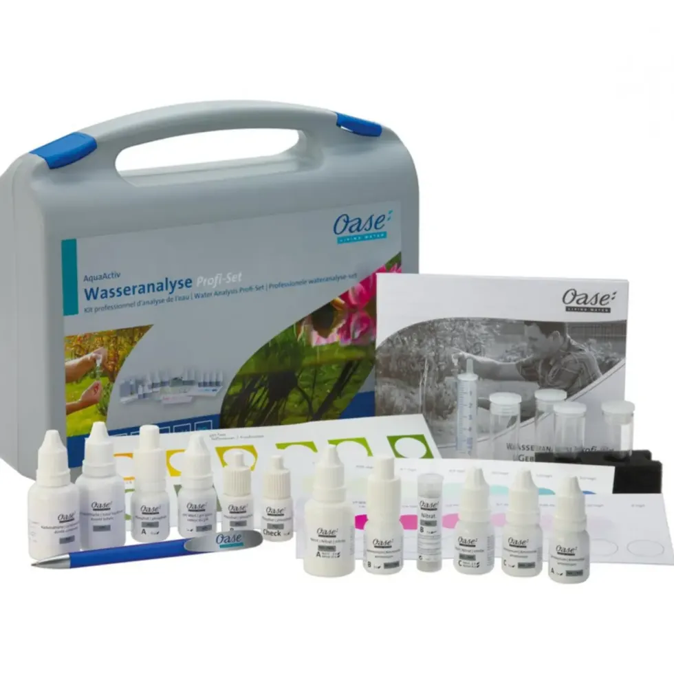 Kit d'analyse de l'eau Pro, mallette tests OASE