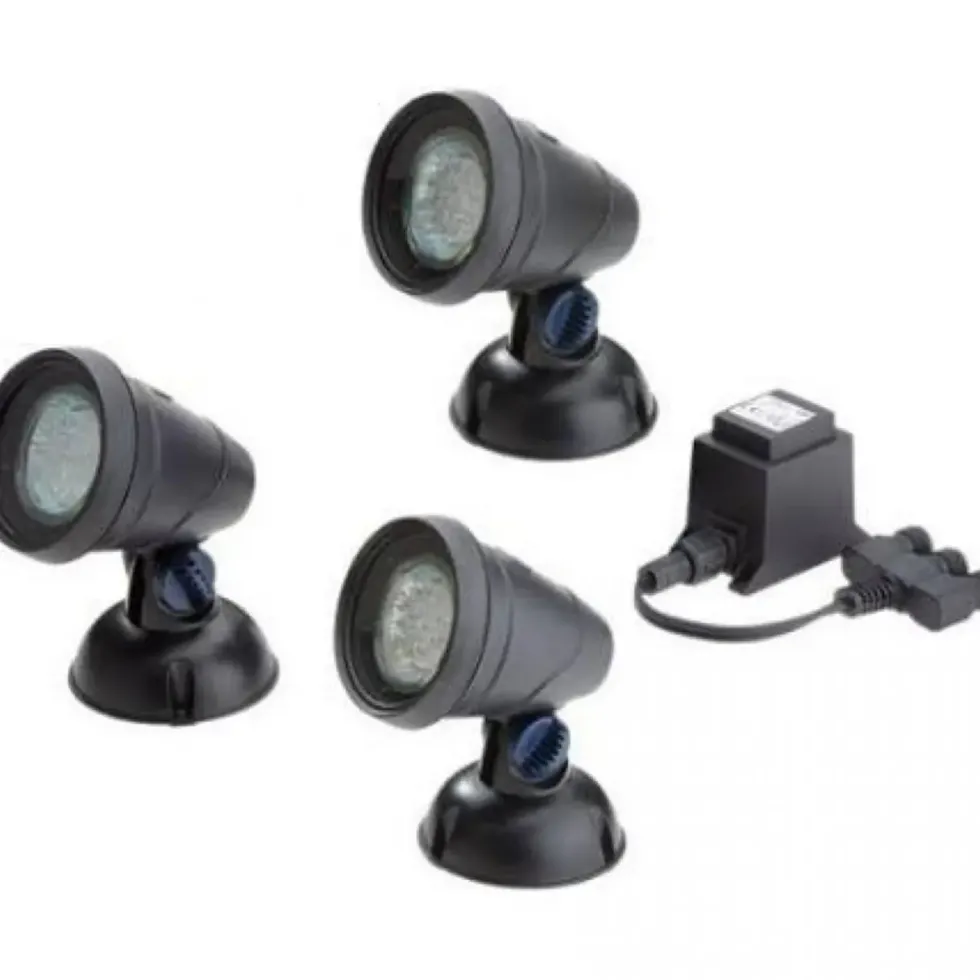 Kit d'éclairage pour bassin 3 spots LED - OASE LunAqua Classic - 3L