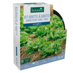 Kit gravitaire 50 m°2 botanic® - Kit goutte à goutte pour jardin pleine terre