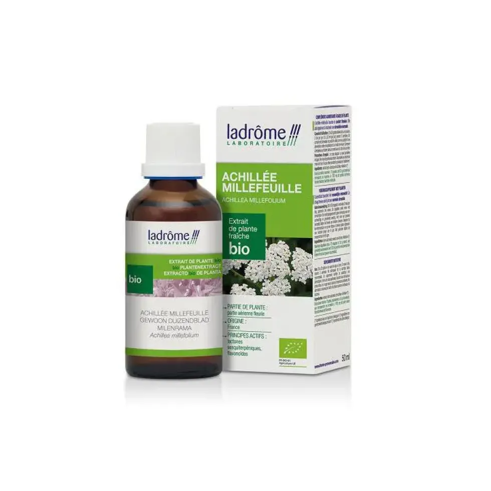 L’Achillée Millefeuille extrait de plantes fraîches bio Ladrôme - 50 ml