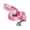 Laisse camouflage rose taille XS