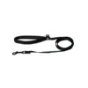 Laisse chien nylon 25 mm / 120 cm noire