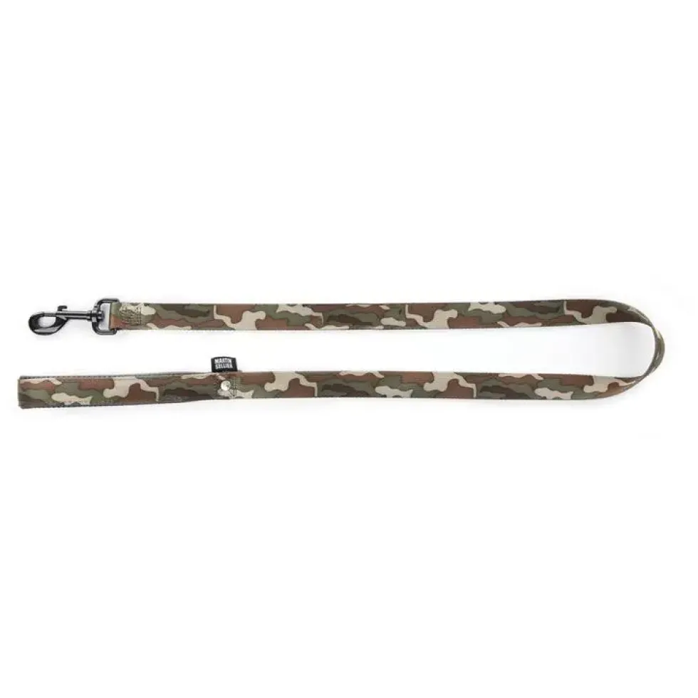 Laisse Confort Camouflage marron 2,5x120 cm