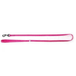 Laisse pour chat flash rose taille 10-100 cm