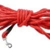 Laisse ronde rouge Bobby - 3 m
