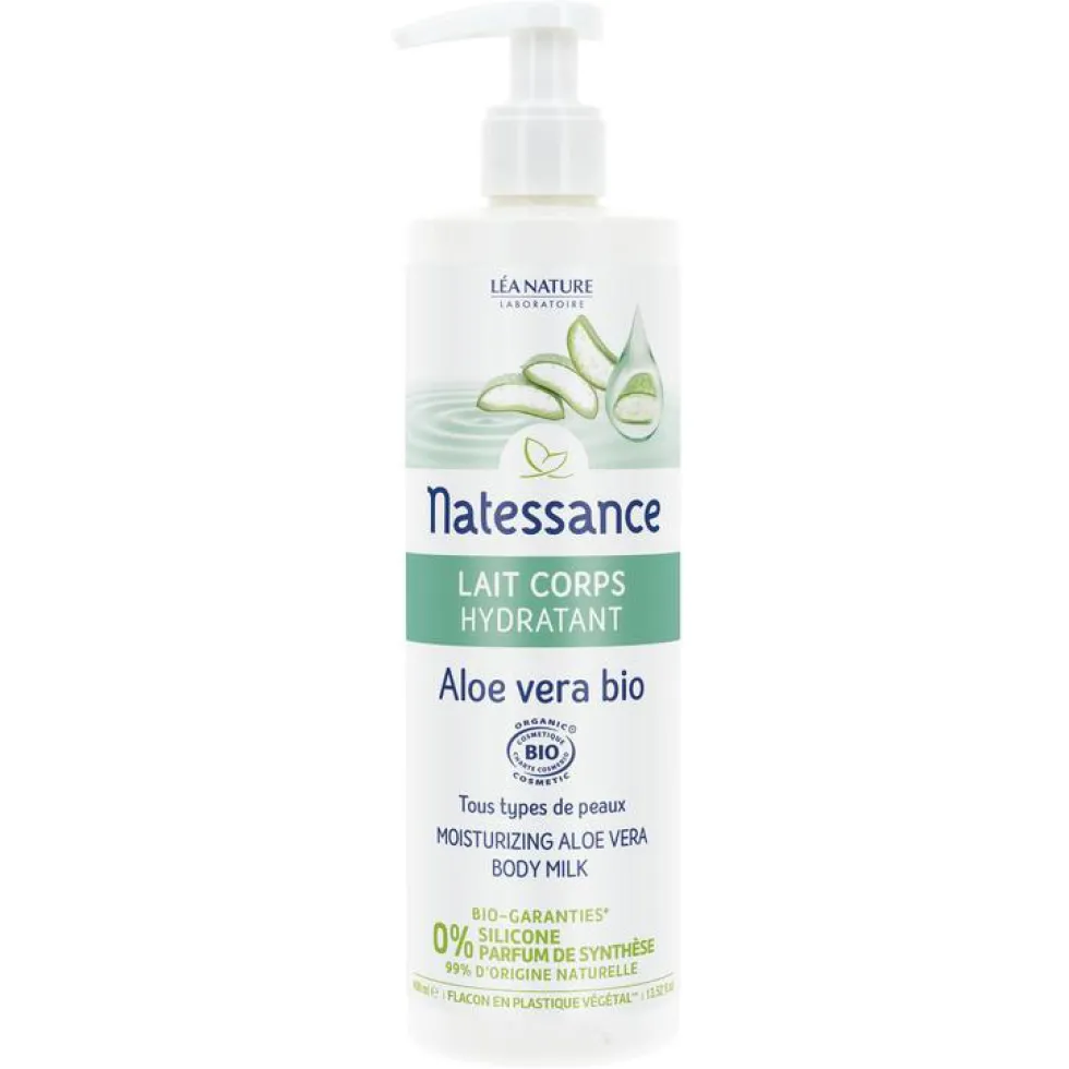 Lait Corps Aloe Vera flacon pompe 400ml