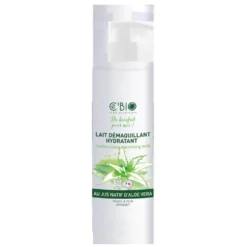 Lait démaquillant Flacon pompe 200 ml blanc