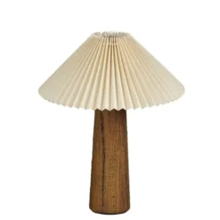 Lampe de table en polyrésine marron Frey - Ø 35 x H 41 cm