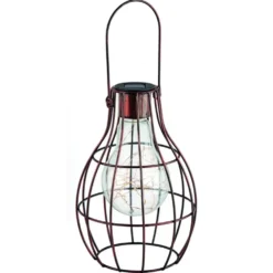 Lanterne solaire H 26cm x l 18cm