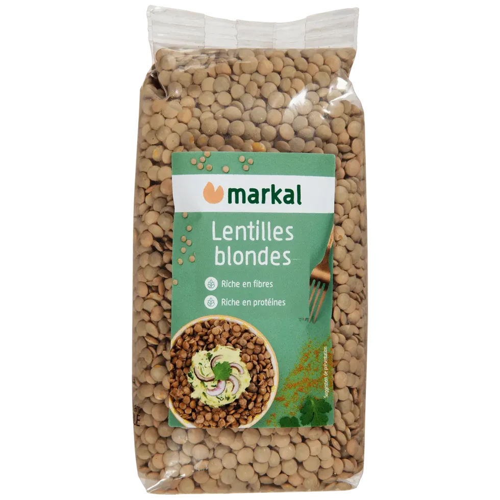 Lentille blonde Markal - 500 g