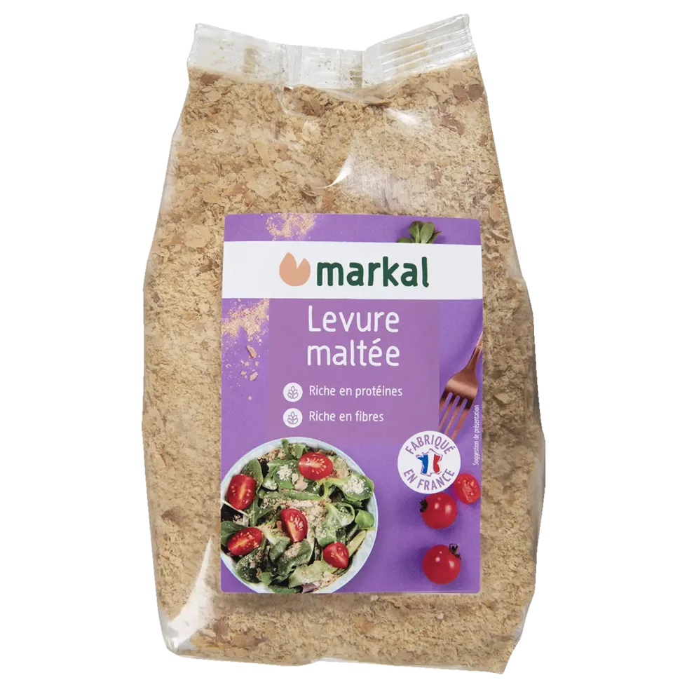 Levure maltée bio en sachet de 250 g